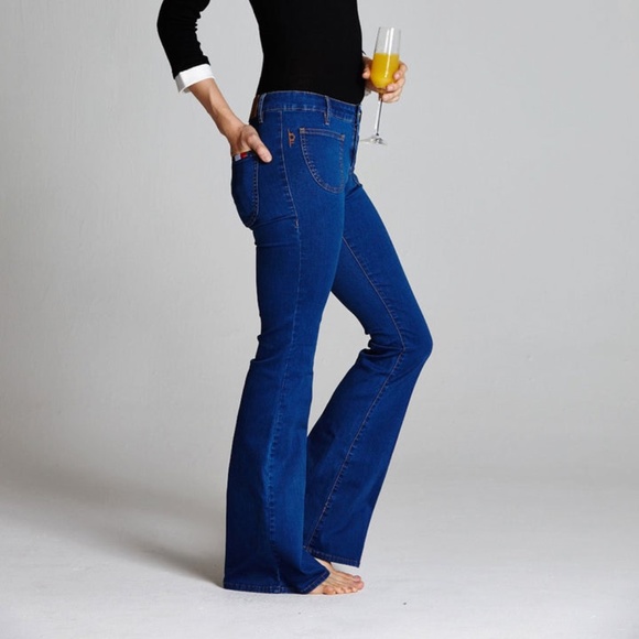 L’ecole Des Femmes Jane Birkin Flare Low Rise Jeans - Picture 4 of 12